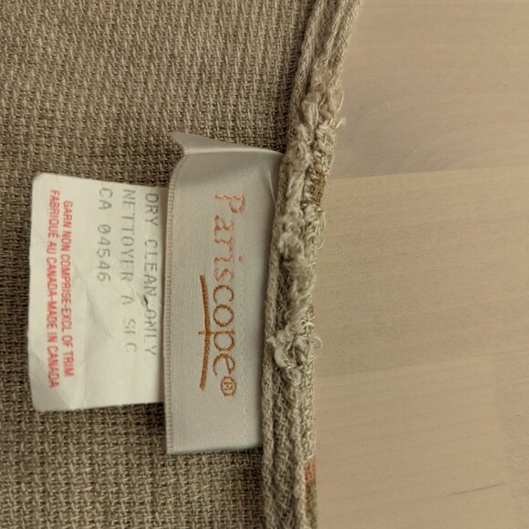 Vintage Linen Blend Maxi Dress - Picture 5 of 7